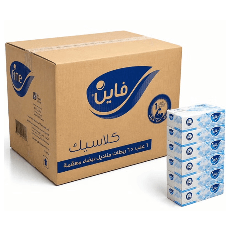 مناديل فاين كلاسيك علب — كرتون36