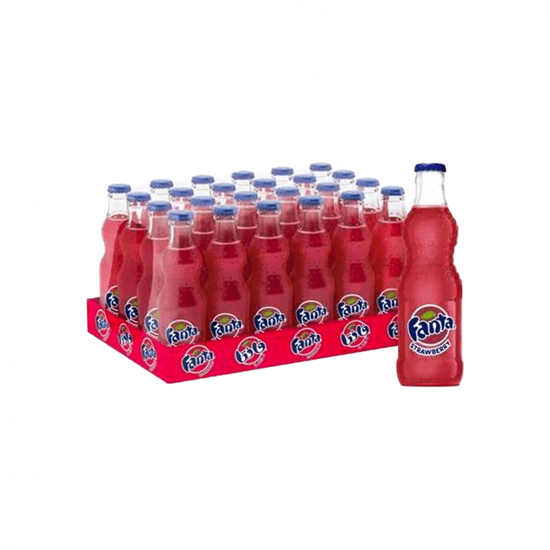 فانتا فراوله زجاج 250مل — كرتون24