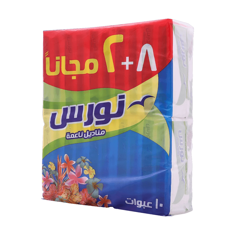 مناديل نورس كبير عبوه(160) — بوكس *10