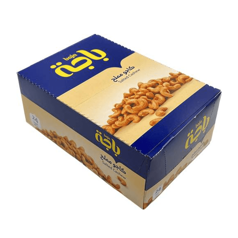 باجة كاجو مملح 15جم — بوكس*24