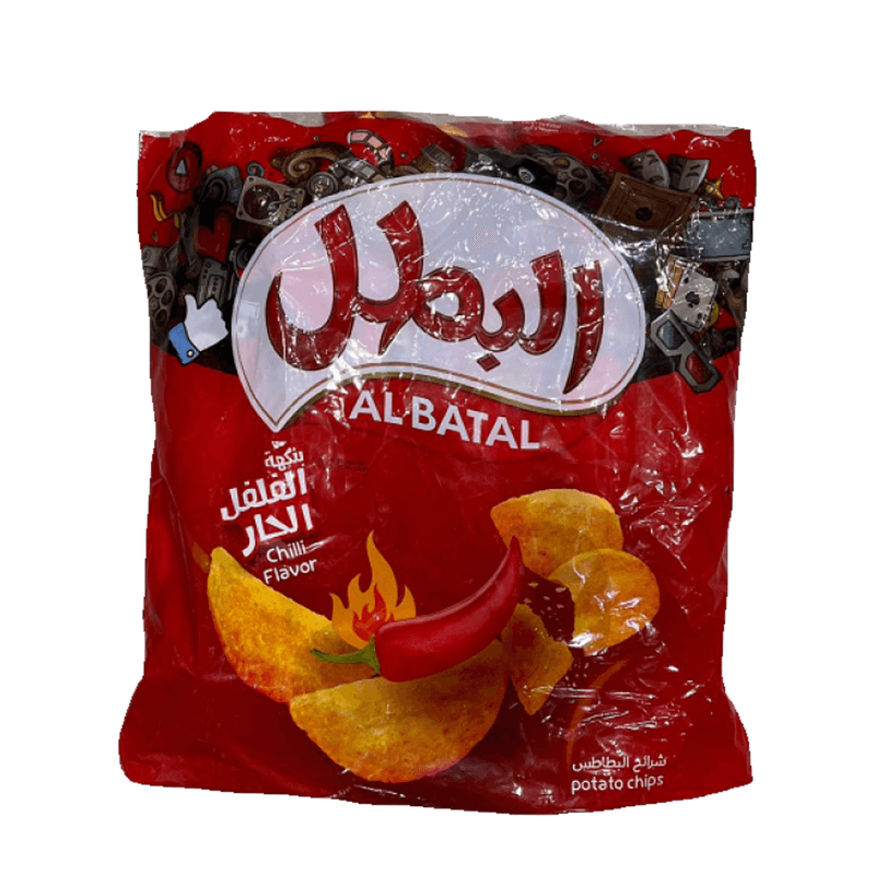 البطل بطاطس فلفل حار 12جم — شدة20