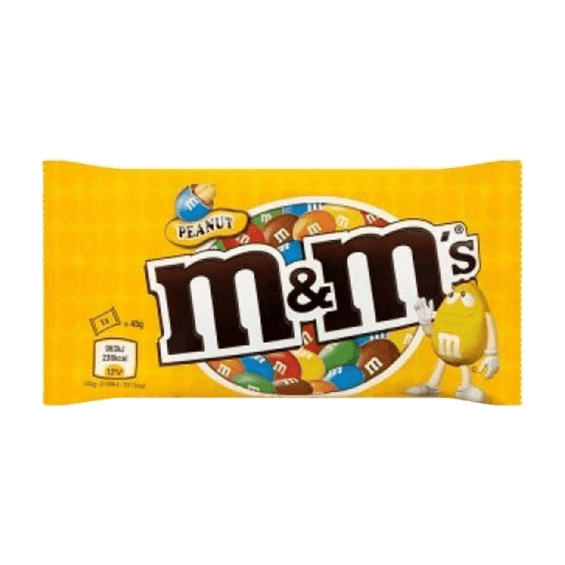 ام اند امز فول سوداني مغطي بشوكولاتة بالحليب 45جم