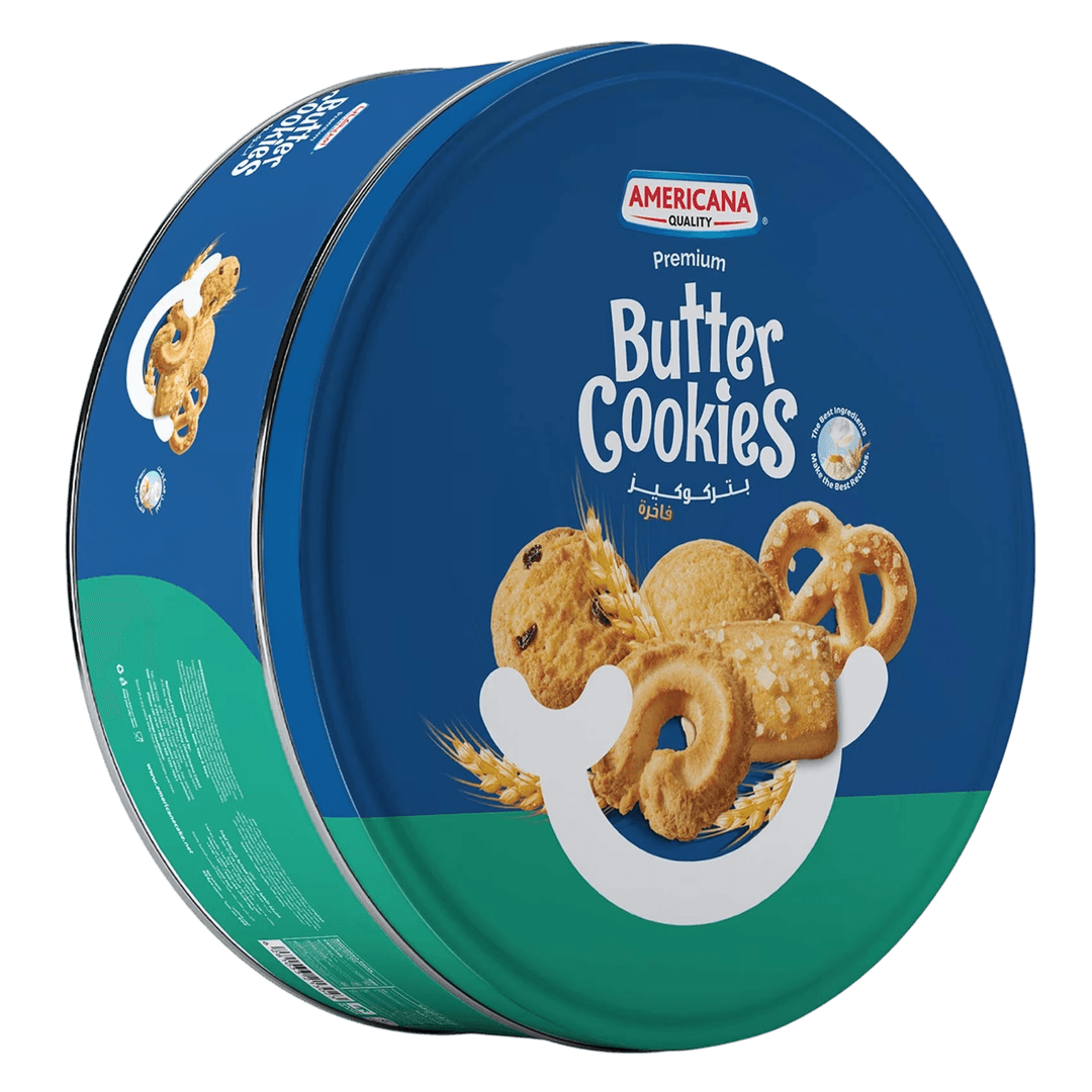 امريكانا بتركوكز علب صفيح كبير ازرق 908جم