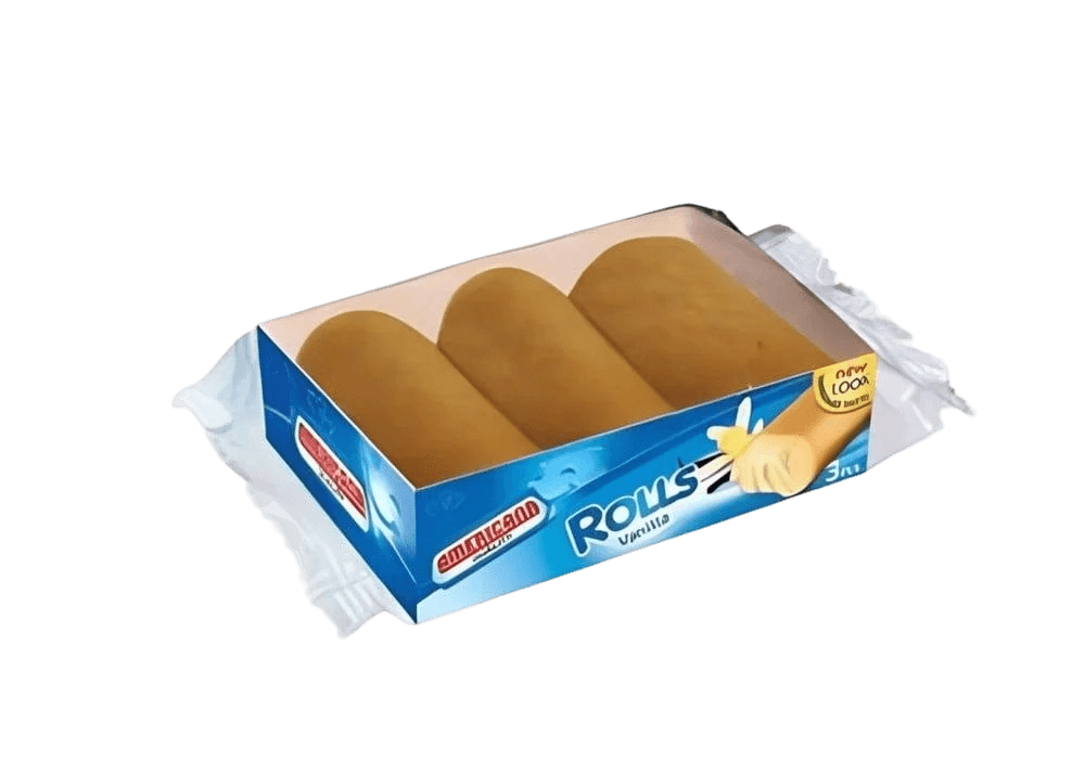 امريكانا رولز باكت 3 قطع فانيليا