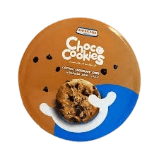 امريكانا هيرشي شوكو كوكيز صفيح الاصلي بقطع الشوكولاتة 504جم