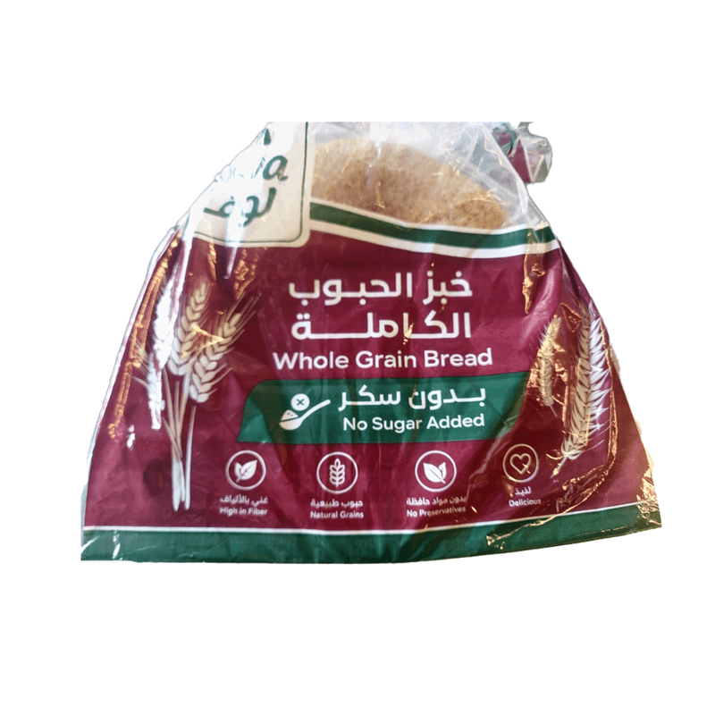 لوافا خبز الحبوب الكاملة بدون سكر