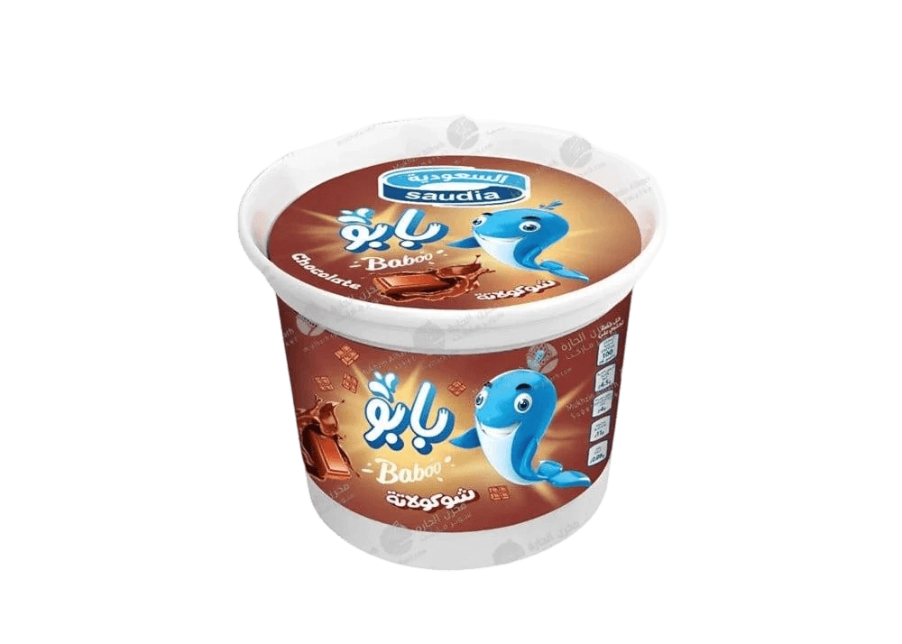 السعودية ايس كريم بابو اكواب الشوكلاته 100مل