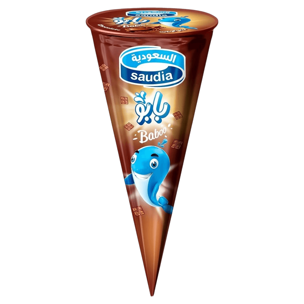 بابو مخروط الشوكولاته 110مل