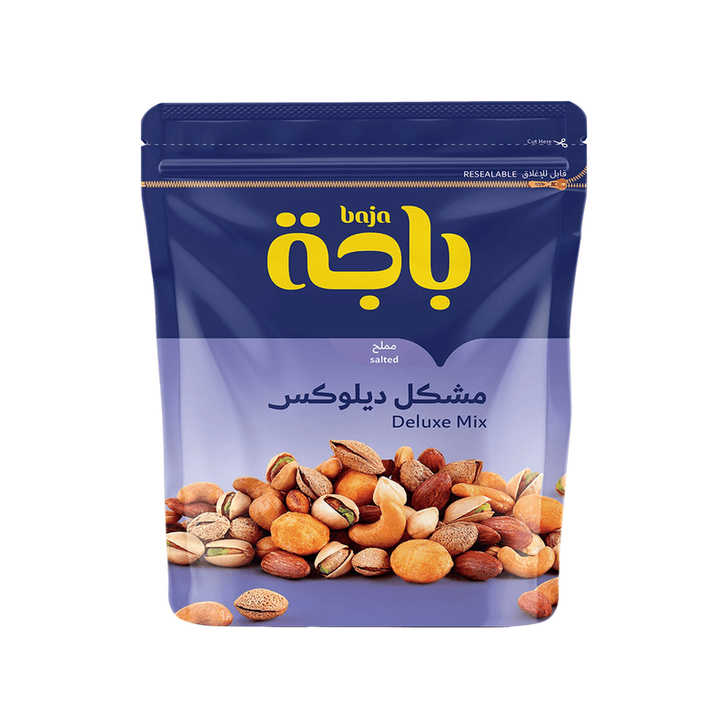 باجة مشكل ديلوكس مملح 120 جم