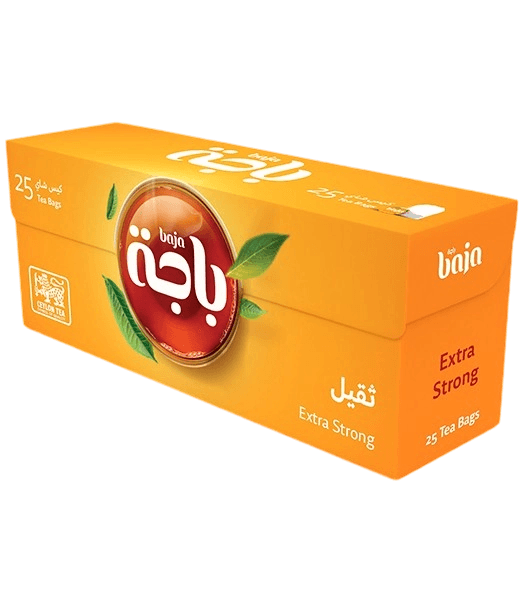 باجة  شاي احمر ثقيل 25فتلة