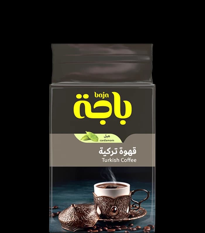 باجه قهوه تركيه بالهيل 200جم