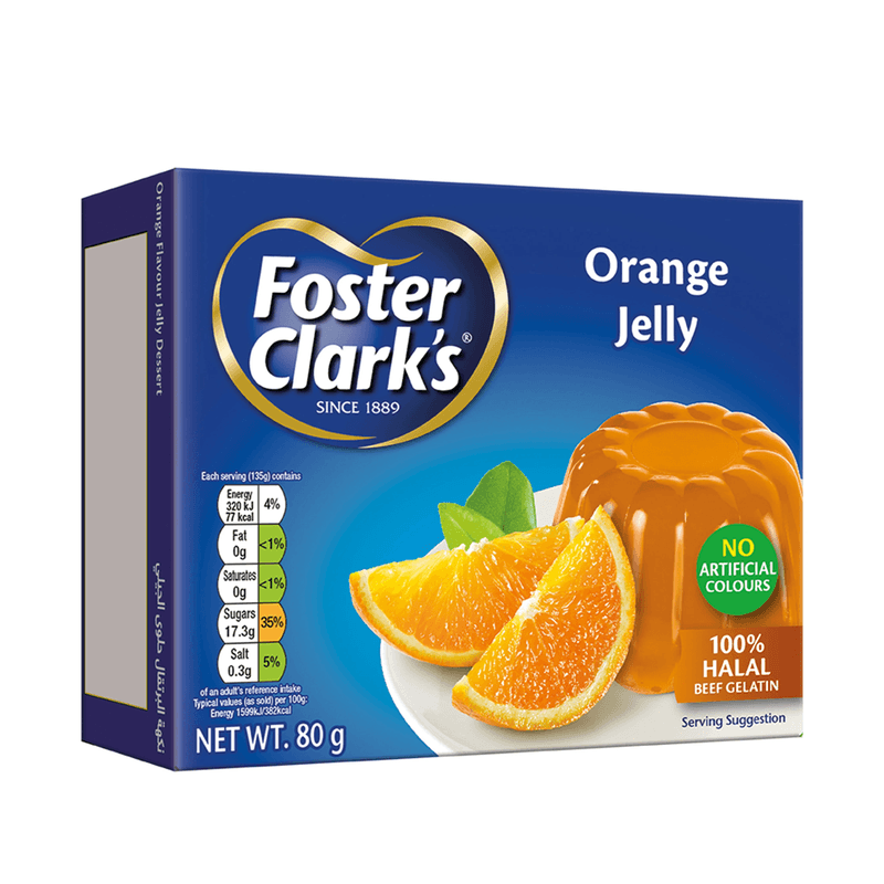 فوستر كلاركس جلي برتقال 80جم