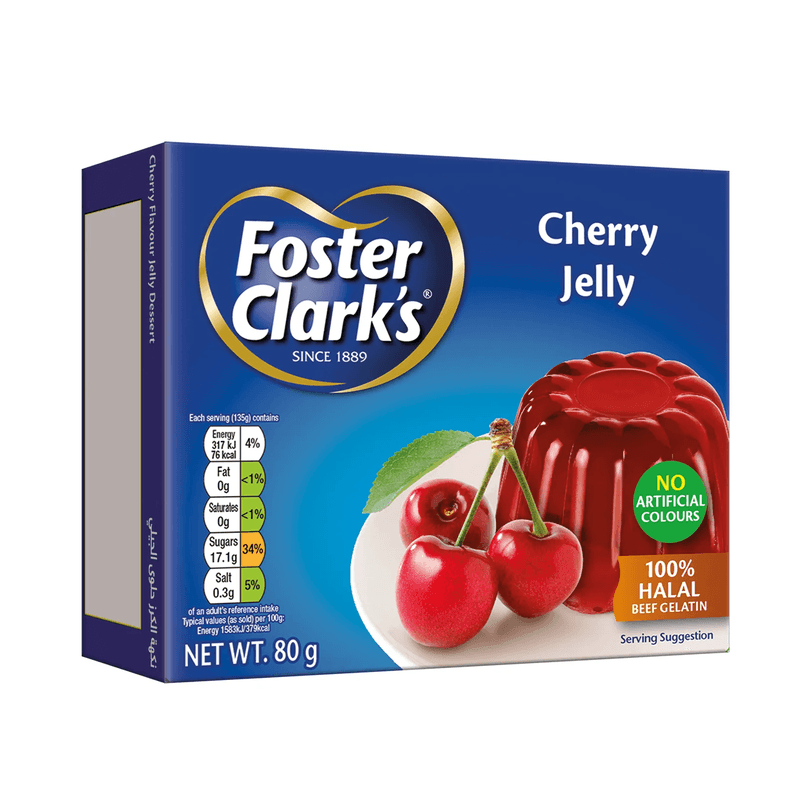 فوستر كلاركس جلي كرز 80جم