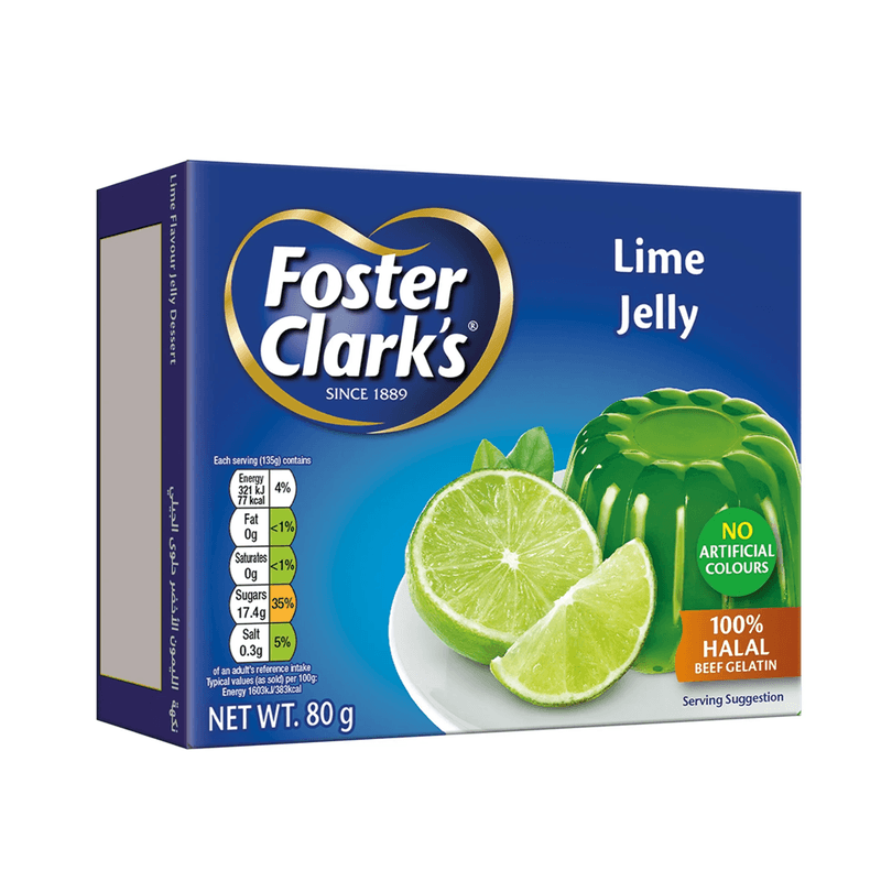 فوستر كلاركس جلي الليمون الاخضر 80جم
