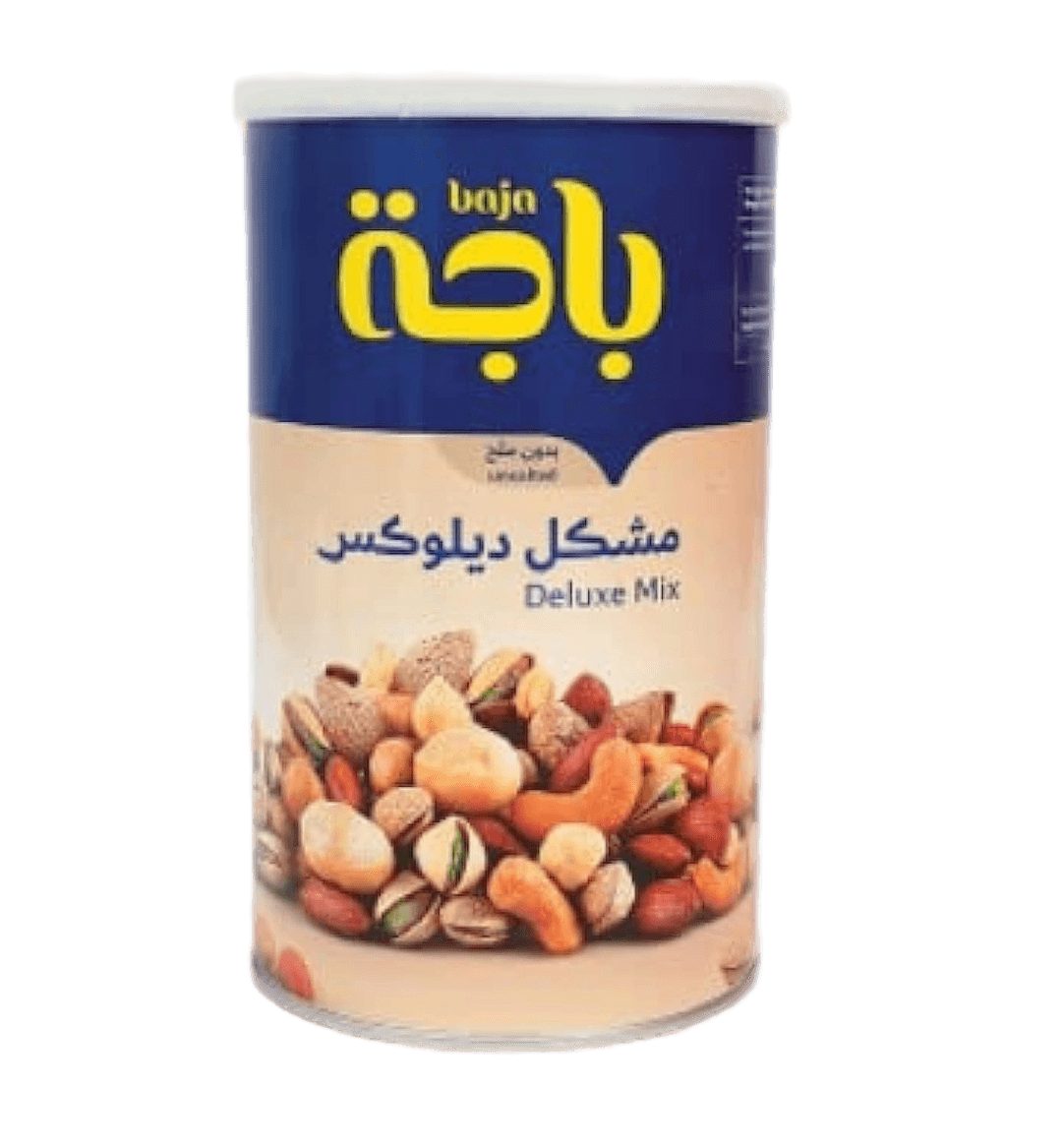 باجة مشكل مكسرات بدون ملح  450جم