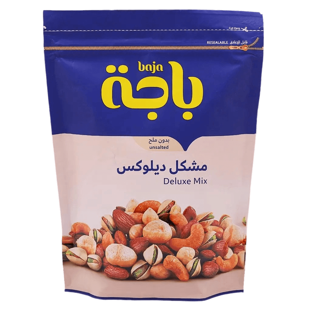 باجة مشكل مكسرات فاخر بدون ملح 120جم