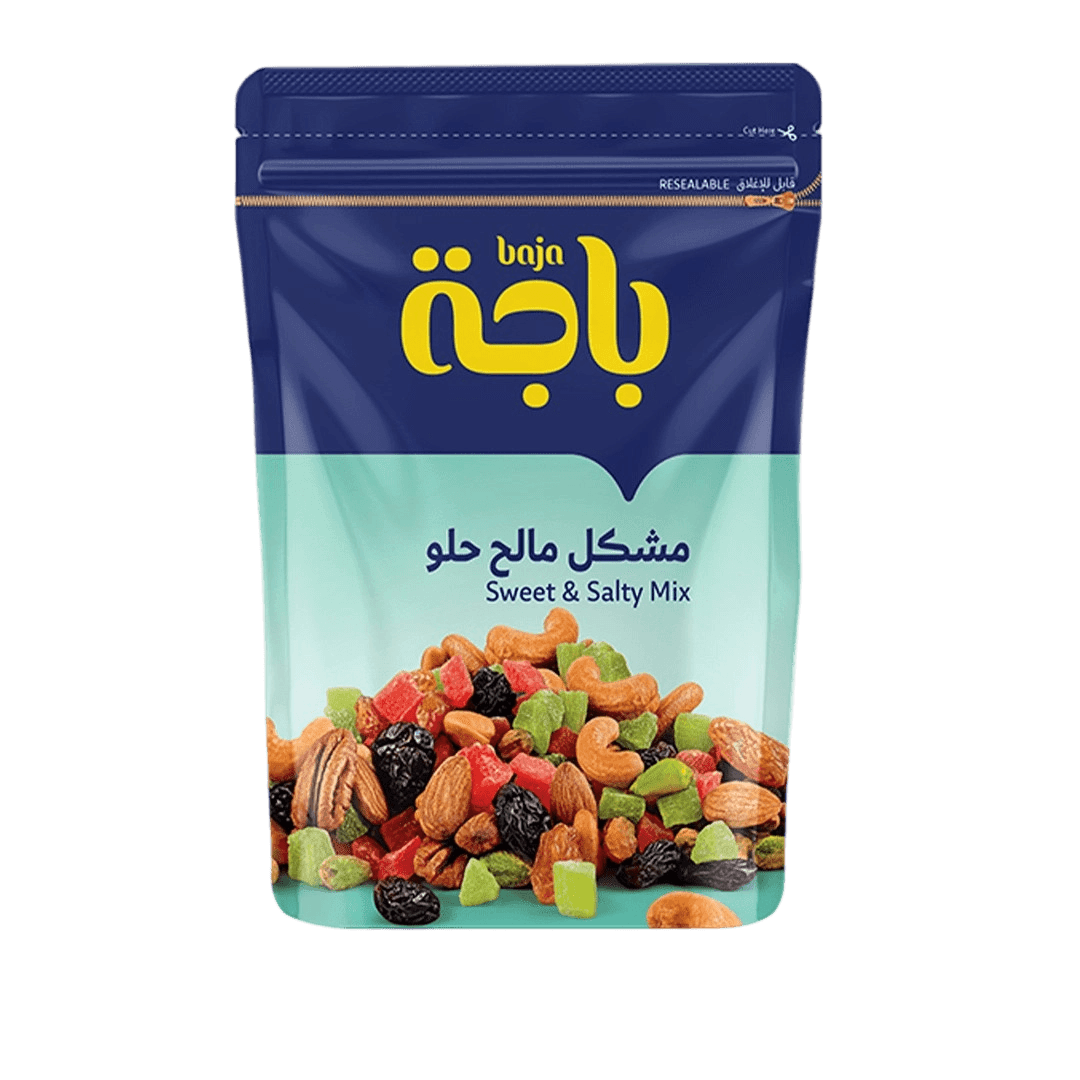 باجة مكسرات مالح حلو 280جم