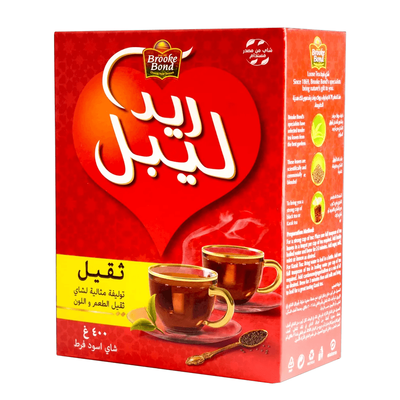 شاي ريد ليبل تلقيمة 400جم