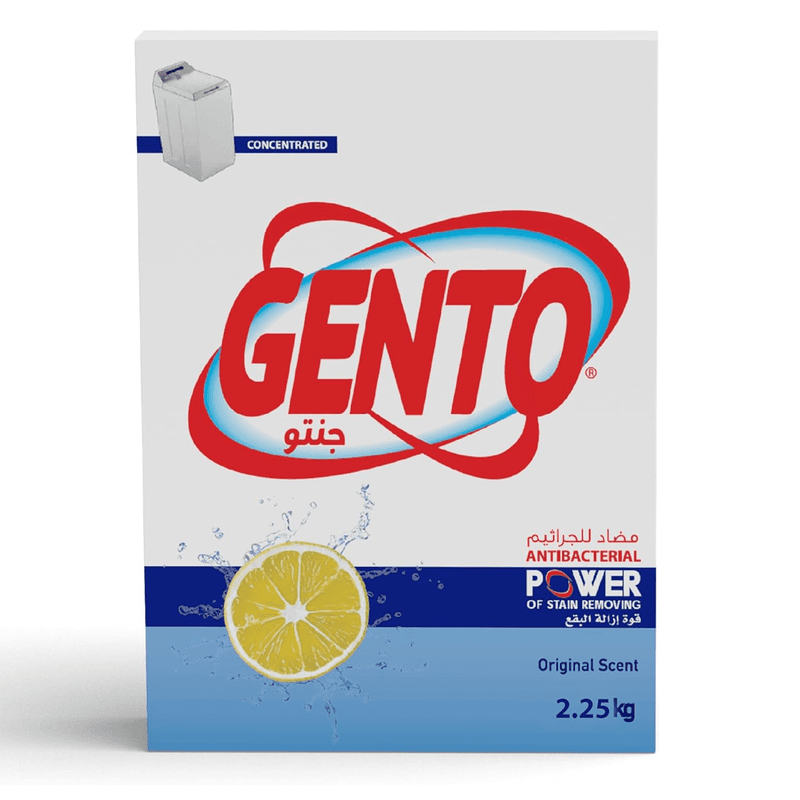 صابون جينتو بودرة ليمون مركز  2.35لتر