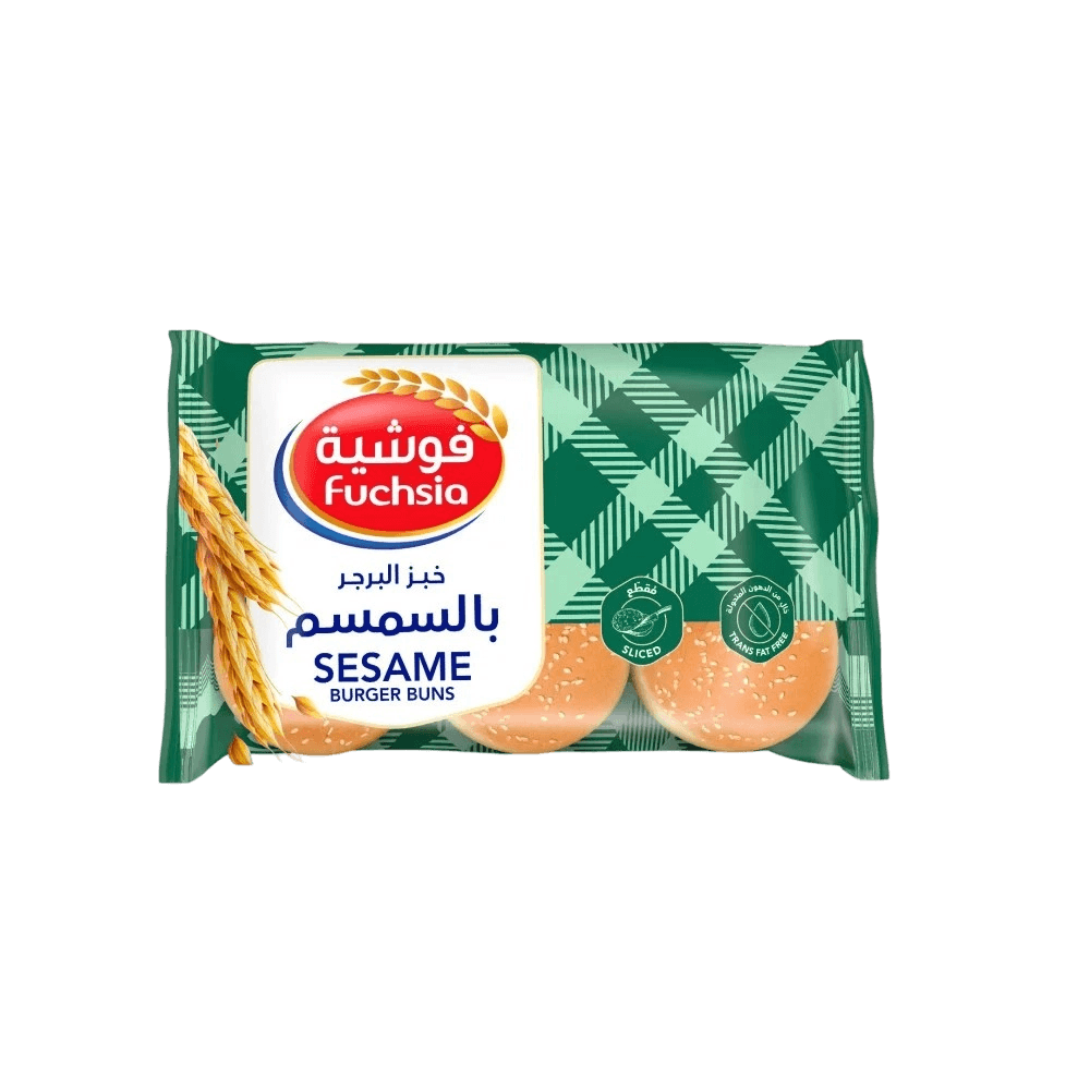 فوشية برجر بالسمسم