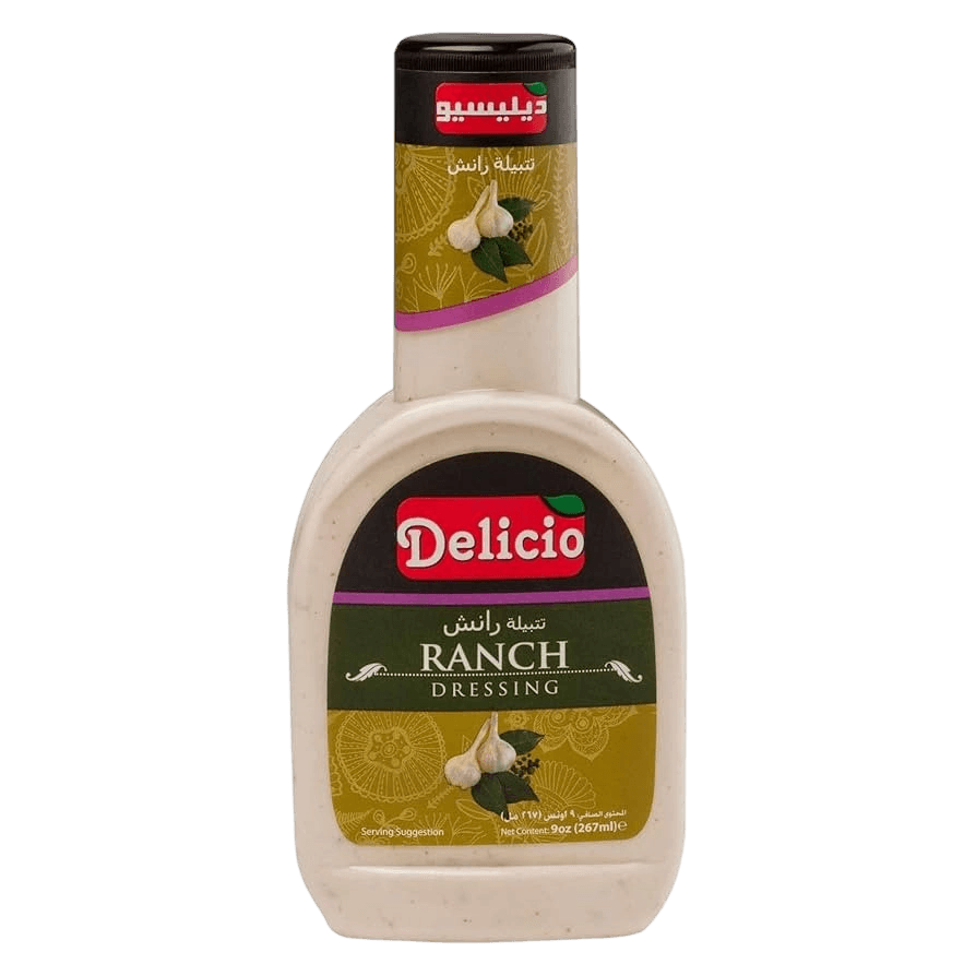 ديليسيو تتبيلة رانش 257مل
