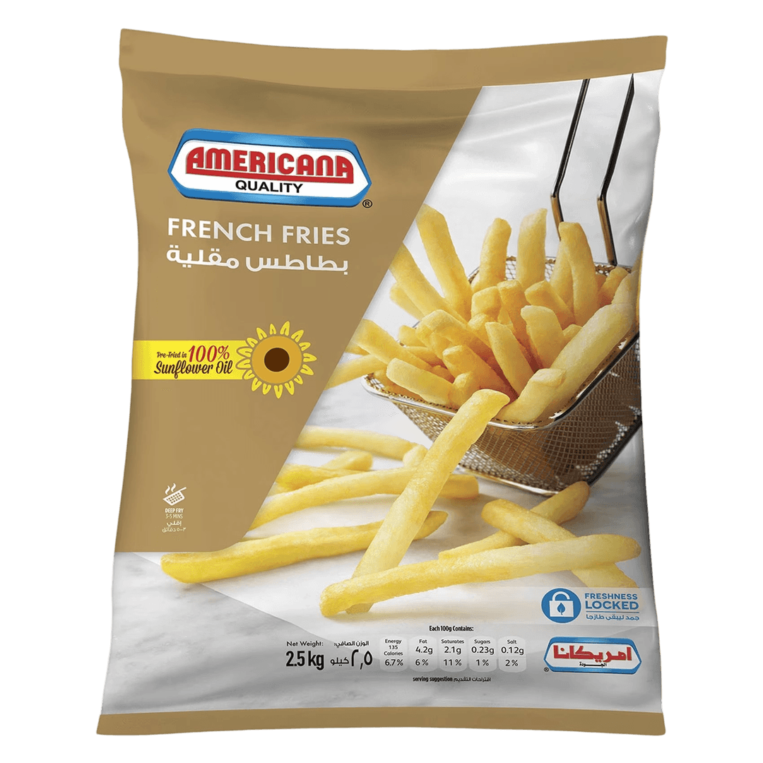 بطاطس امريكانا 2.5كجم