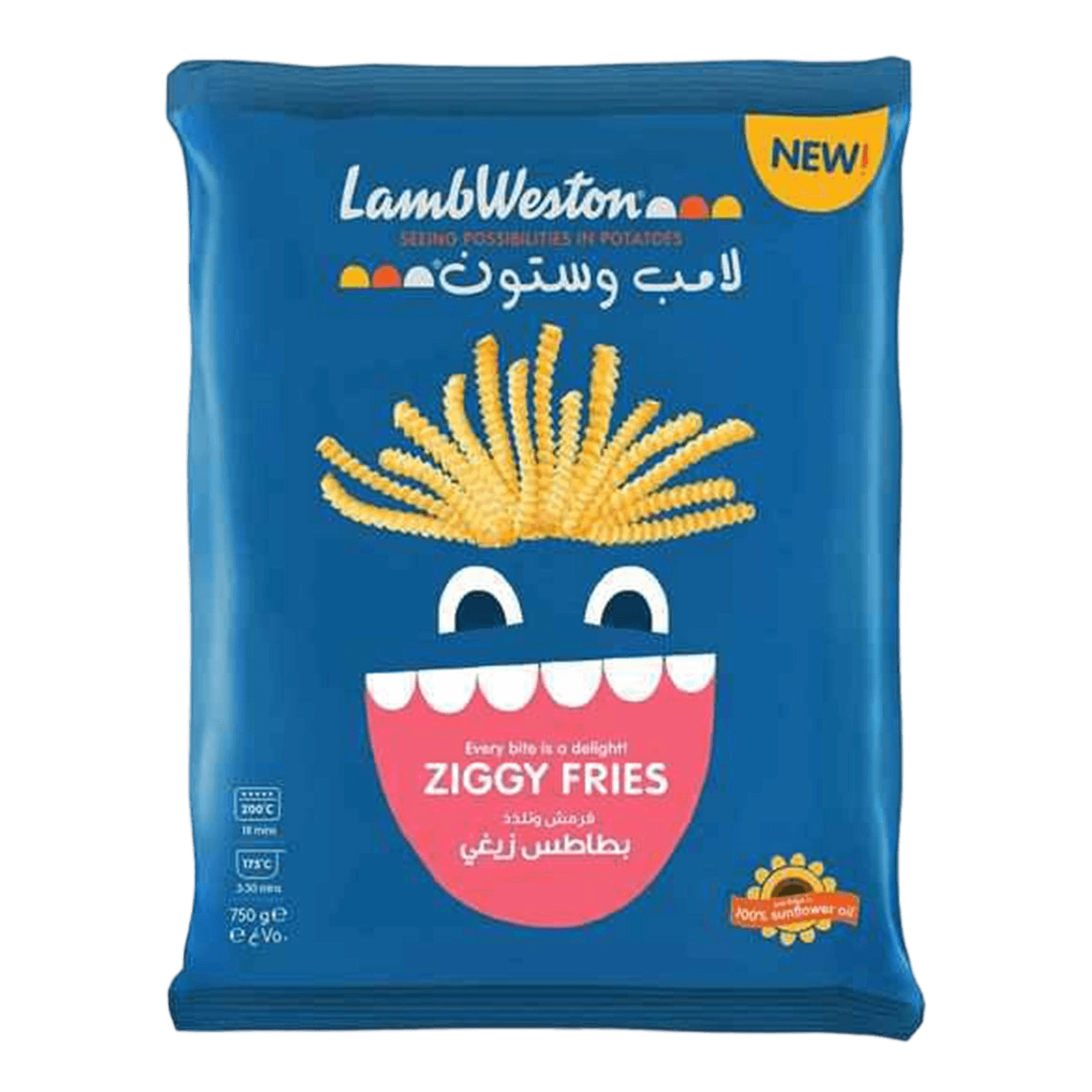 بطاطس زيجي لامب 750جم