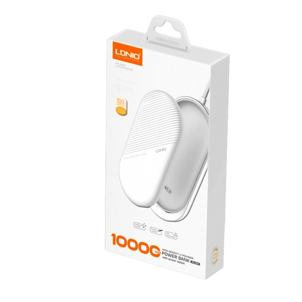 باور بنك شحن لاسلكي ويرلس سريع 10000 ملي امبير