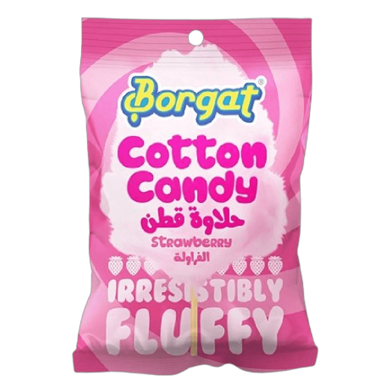 بورقات حلاوه قطن الفراولة 15 جم