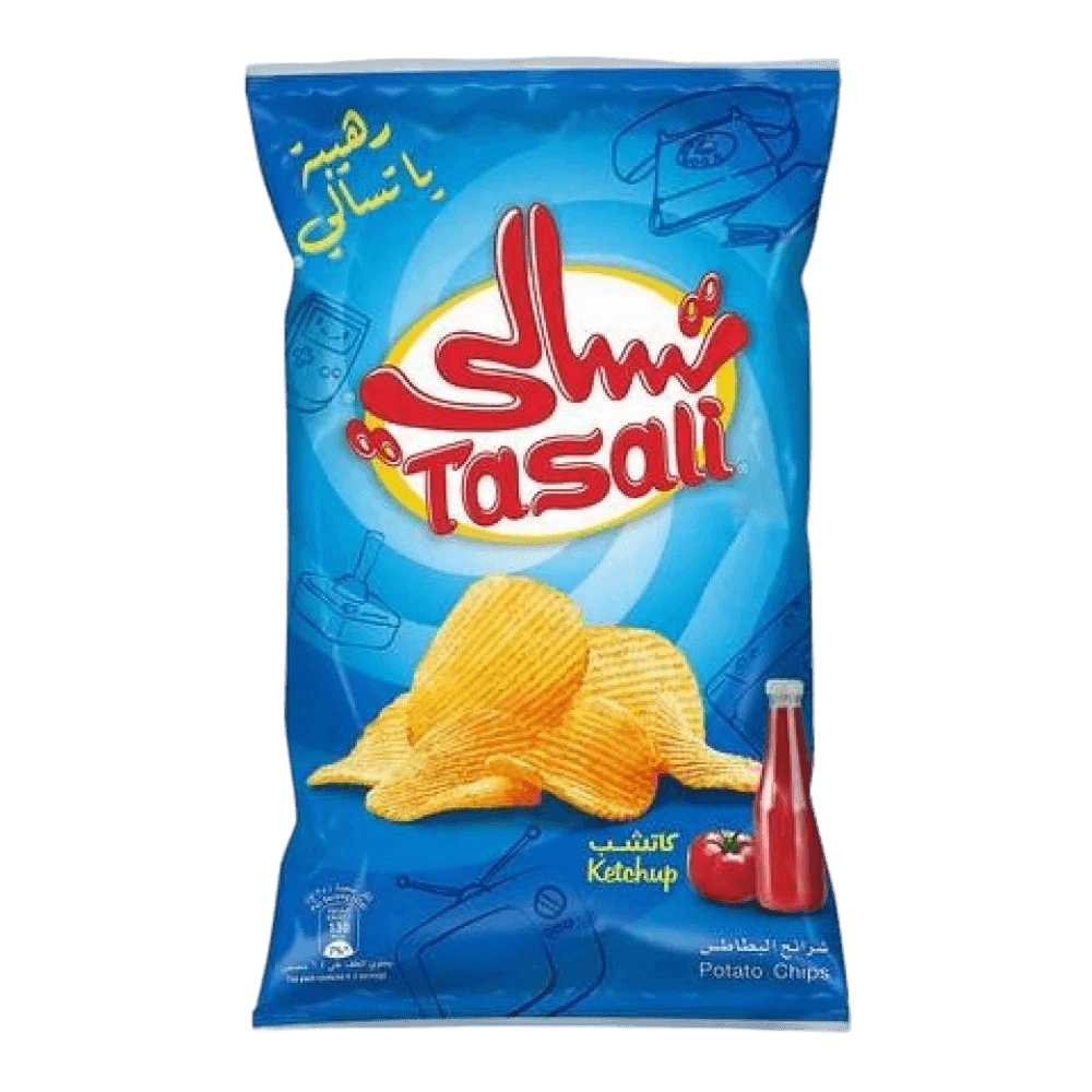 تسالي بطاطس بالكاتشب 55 جم