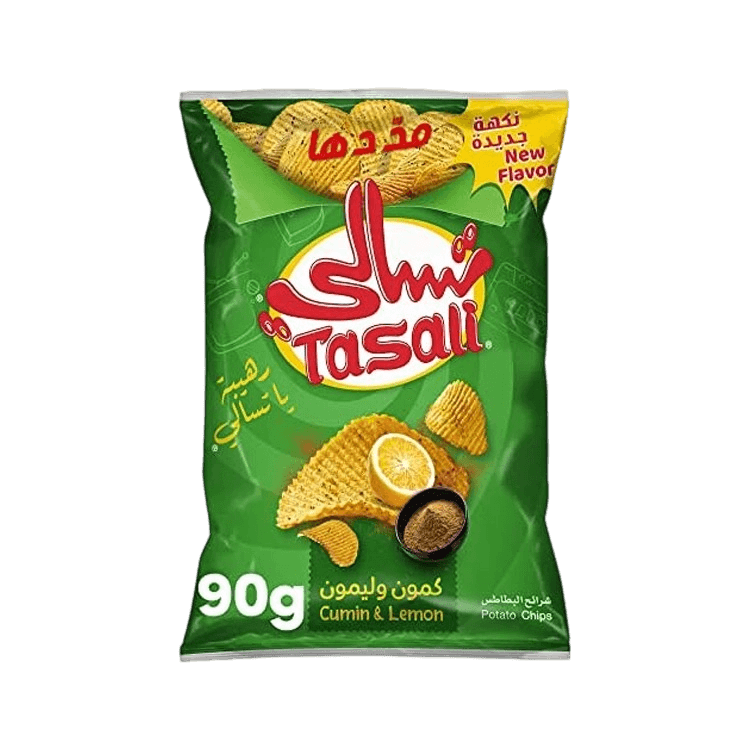تسالي بطاطس كمون وليمون 90 جم