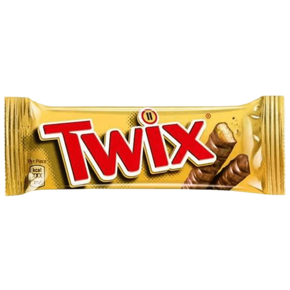 تويكس توين مغطي بالشوكولاتة بالحليب 50جم