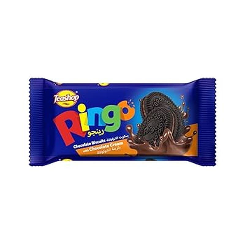 تيشوب رينجو بسكويت شوكلاته 38جم