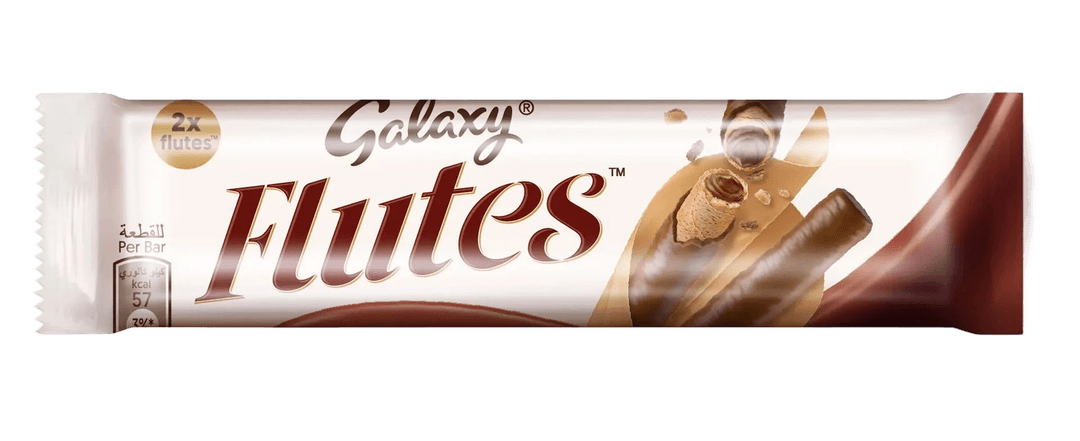 جالكسي فلوتس ويفر هش ملفوف محشو بكريمة الشوكولاتة 22.5جم