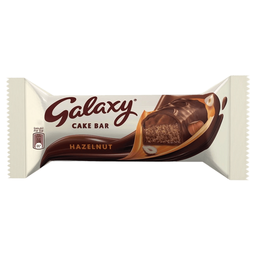 جالكسي كيك بار  بنكهة البندق 27 جم