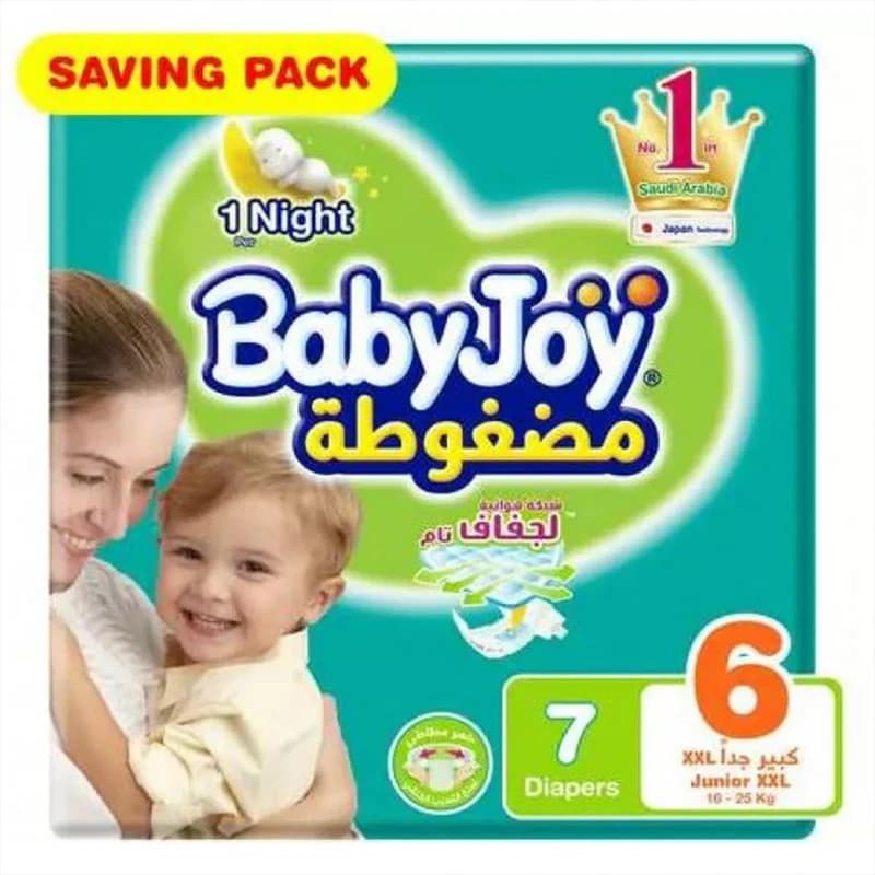 حفائظ بيبي جوي رقم (6) 25156 عبوه7