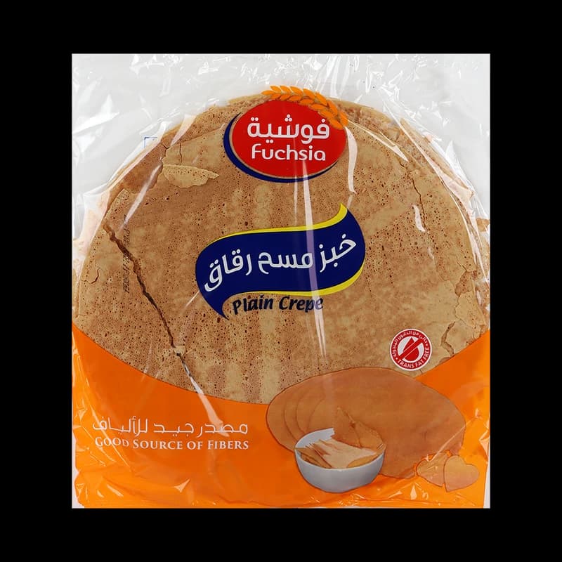 فوشية خبز مسح رقاق ساده240 جم