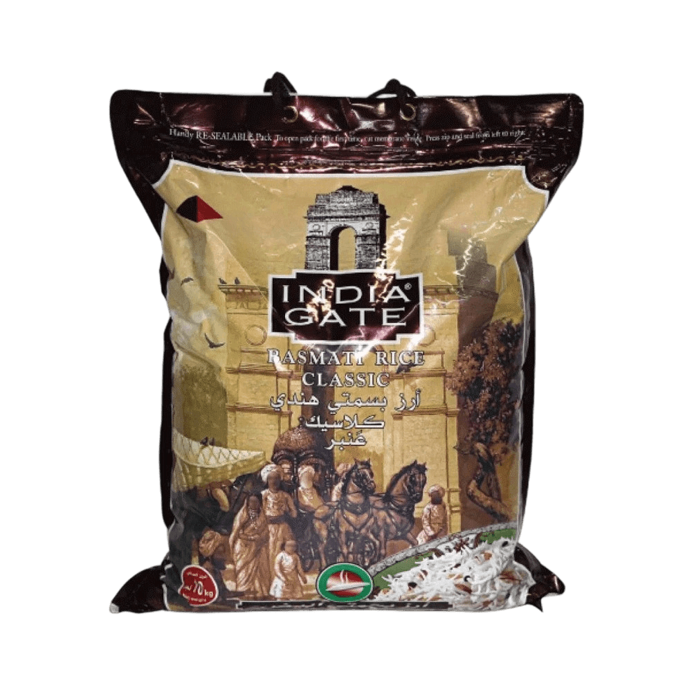 رز انديا جيت 10 كجم كلاسيك عنبر