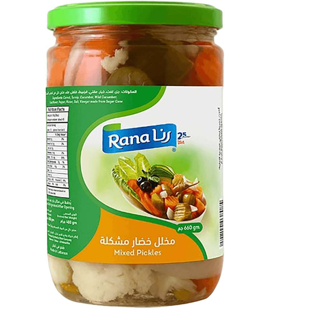 رنا مخلل خضار مشكلة 660جم