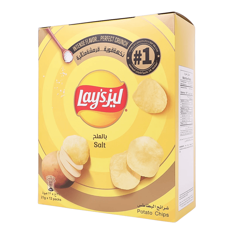 ليز بالملح (12حبة) 21جم