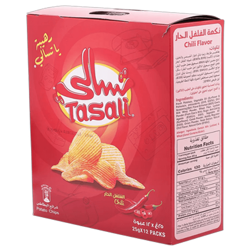 تسالي الفلفل الحار (12حبة) 25جم