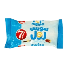 سفن دايز سويس رول الفانيلا  20جم