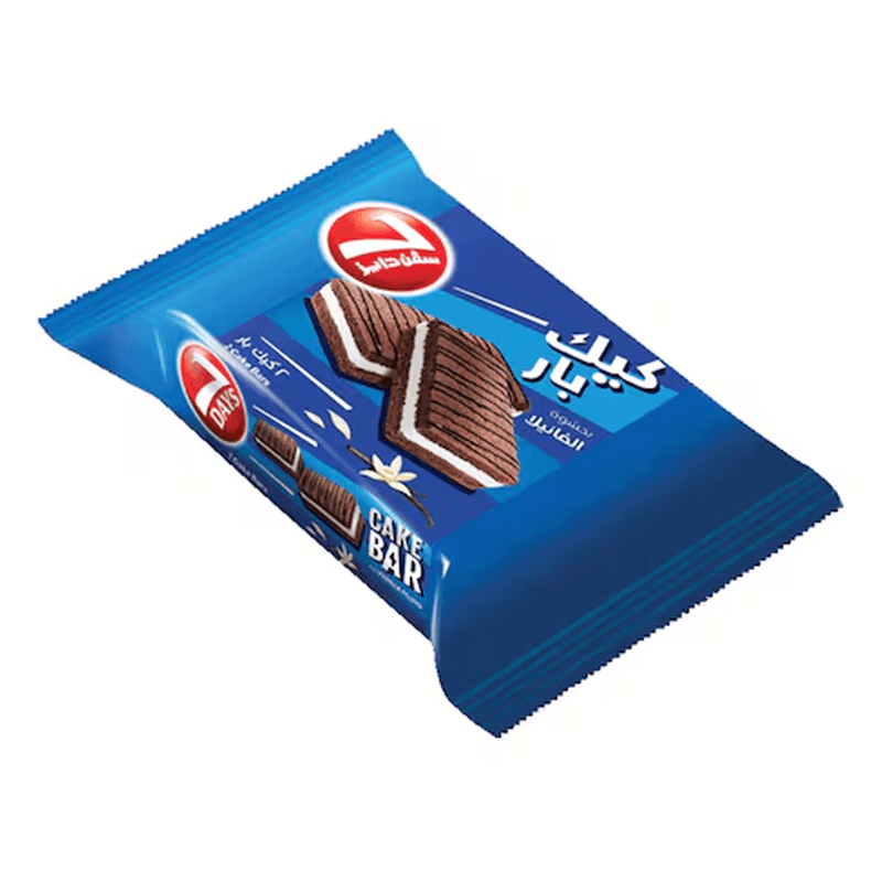 سفن دايز كيك بار فانيليا 25*2جم