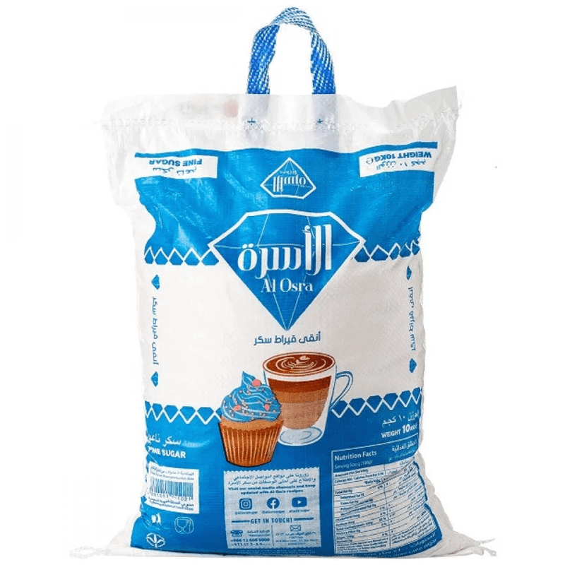 سكر 10كيلو  ناعم الاسره