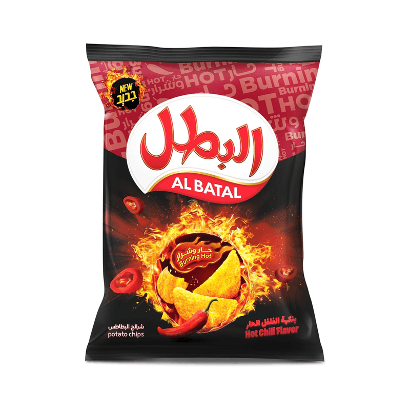 البطل بطاطس حار وشرار 65جم