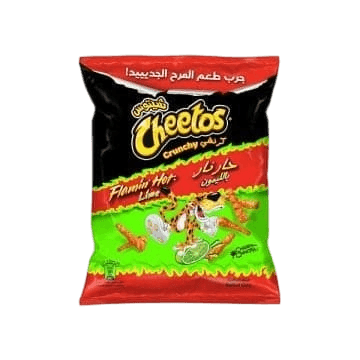 شيتوس كرنشي حار نار وليمون 50جم