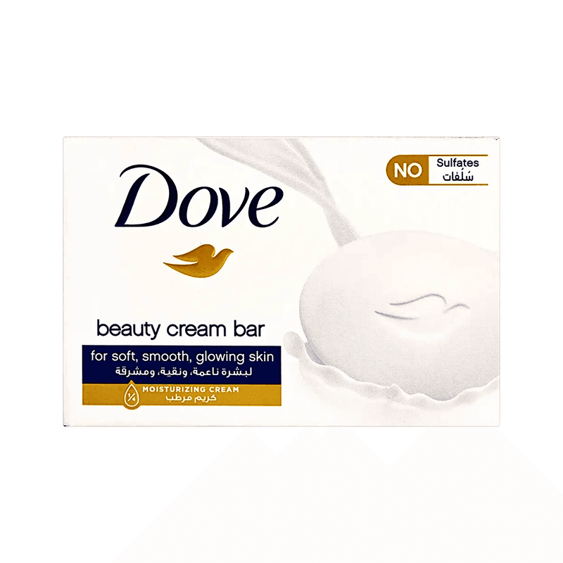 صابون دوف ابيض صغير 75مل