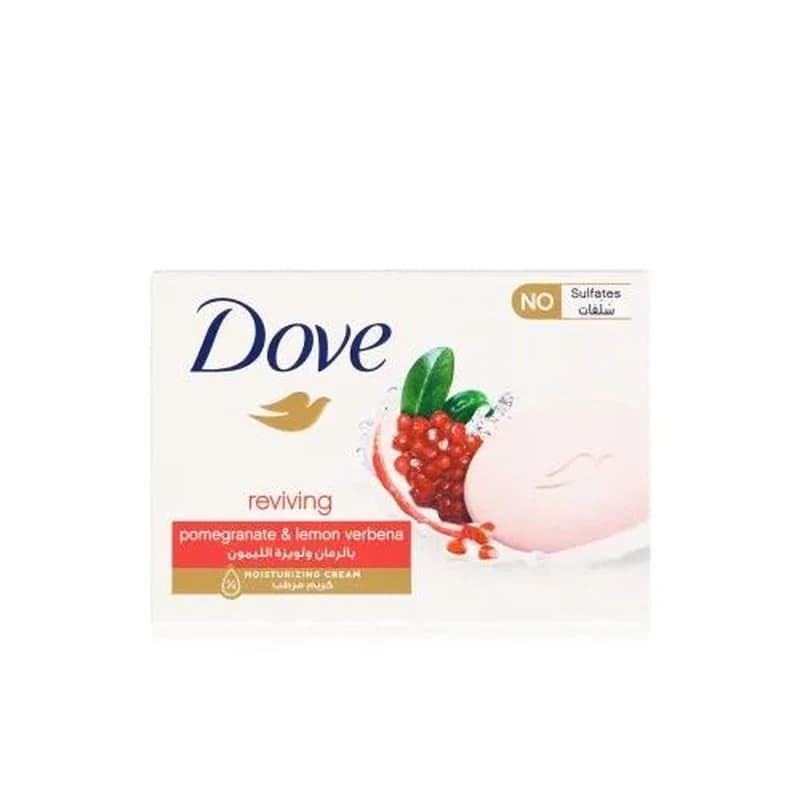 صابون دوف احمر  ابيض 125مل