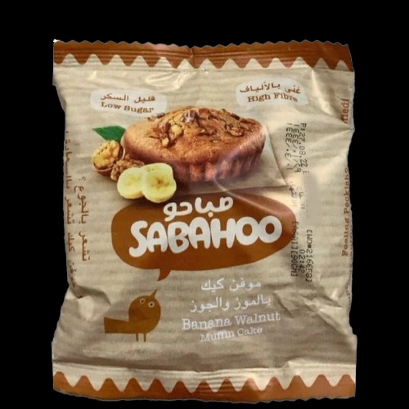 صباحو موفن كيك بالموز 90جم