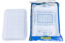 صحون بلاستيك رقم 4